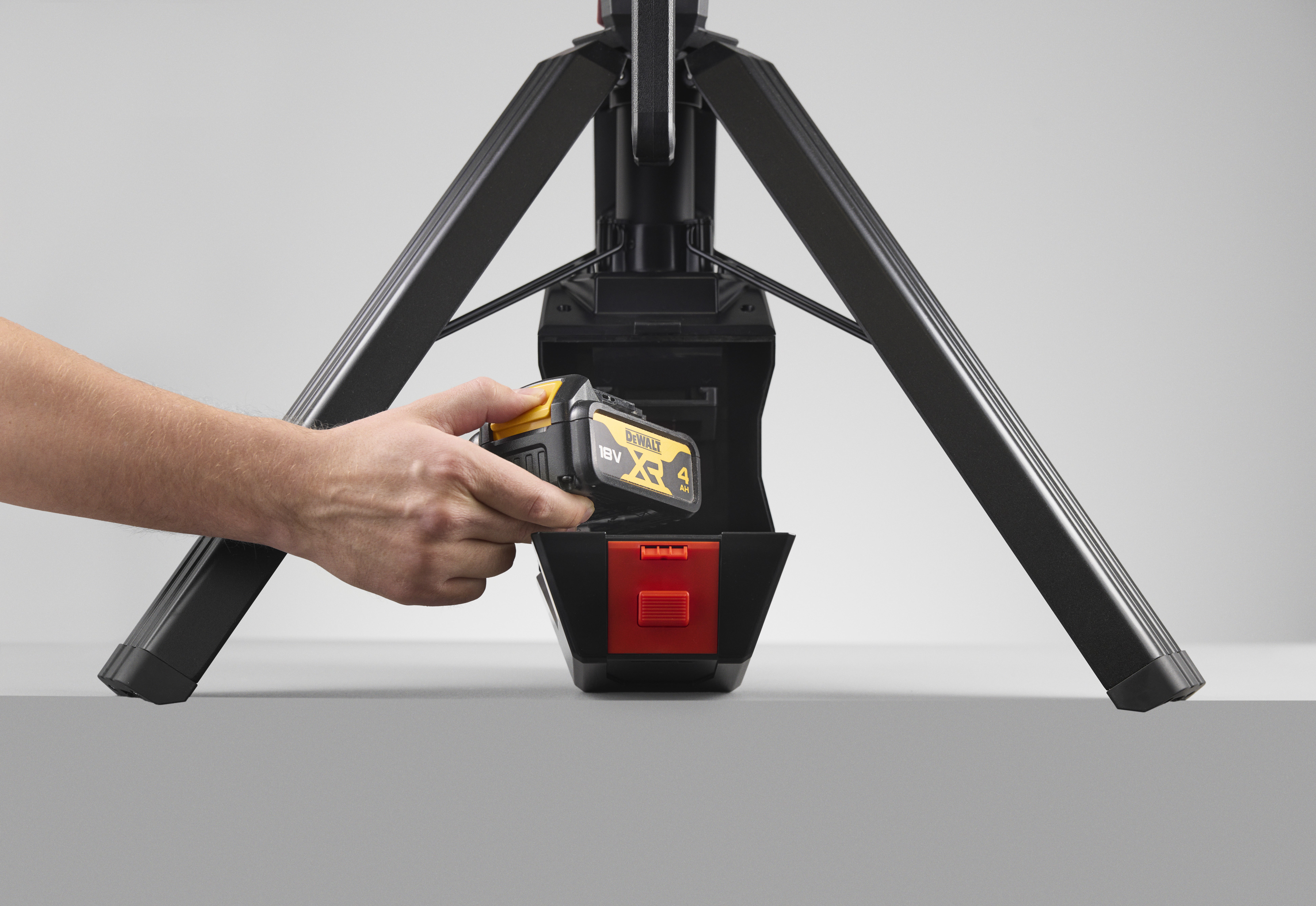 Arbetslampa tripod hybrid